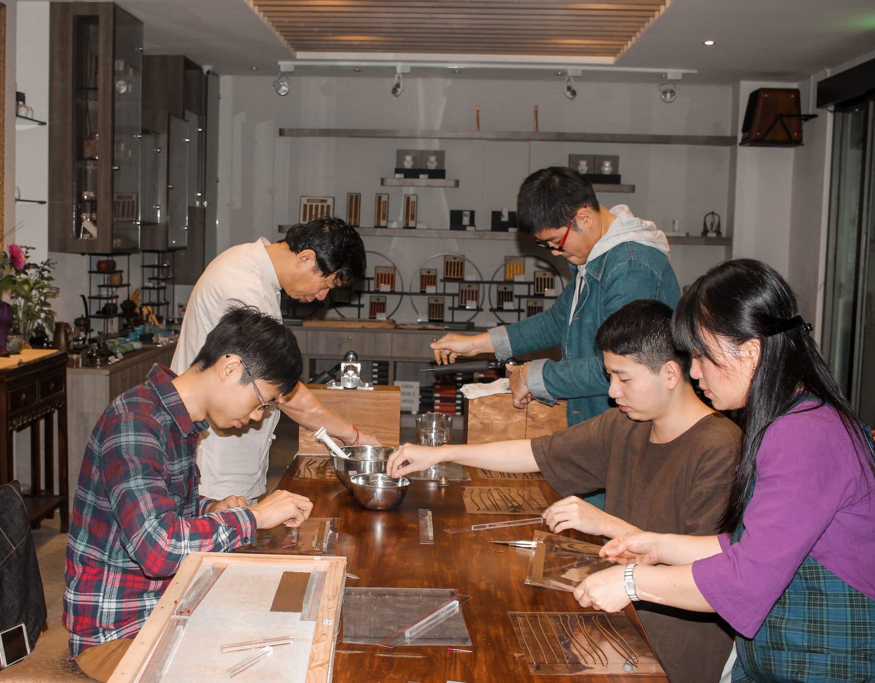 學員用模具壓製香品