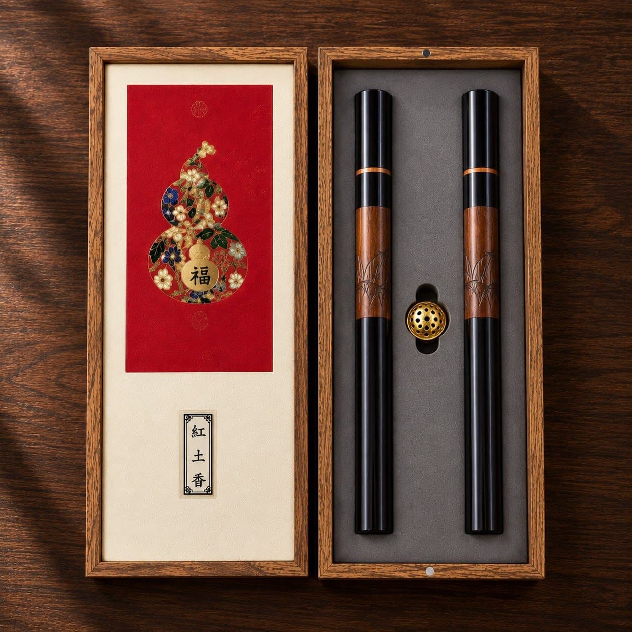 紅土線香禮盒（雙管）